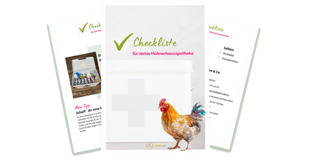 Checkliste Hühnerhaus-Apotheke