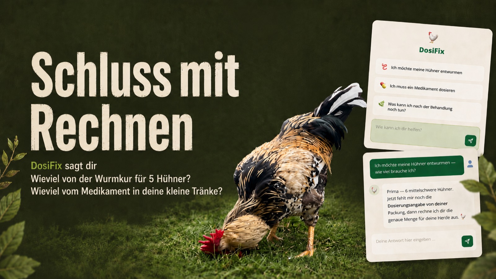 DosiFix — Schluss mit Rechnen